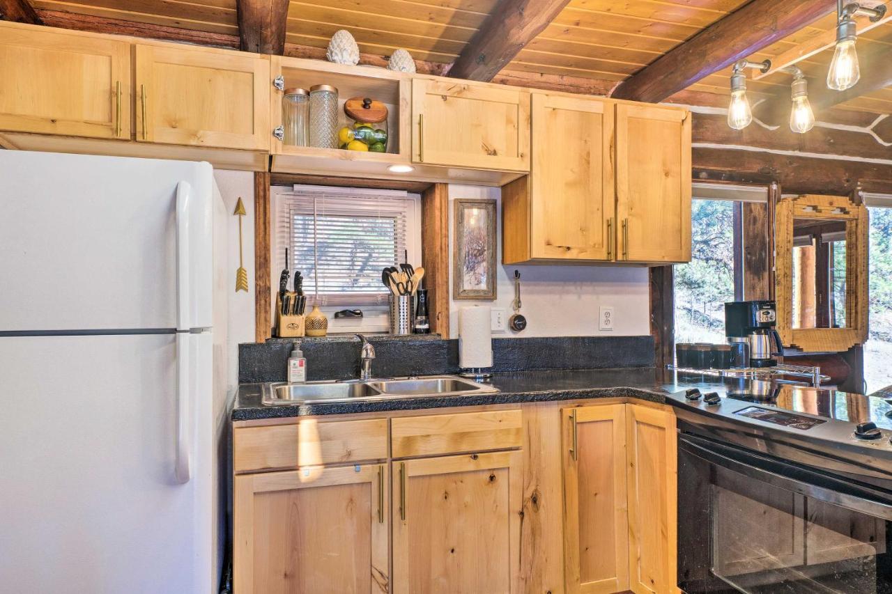 Classic Colorado Log Home With Mountain Views! Florissant Εξωτερικό φωτογραφία